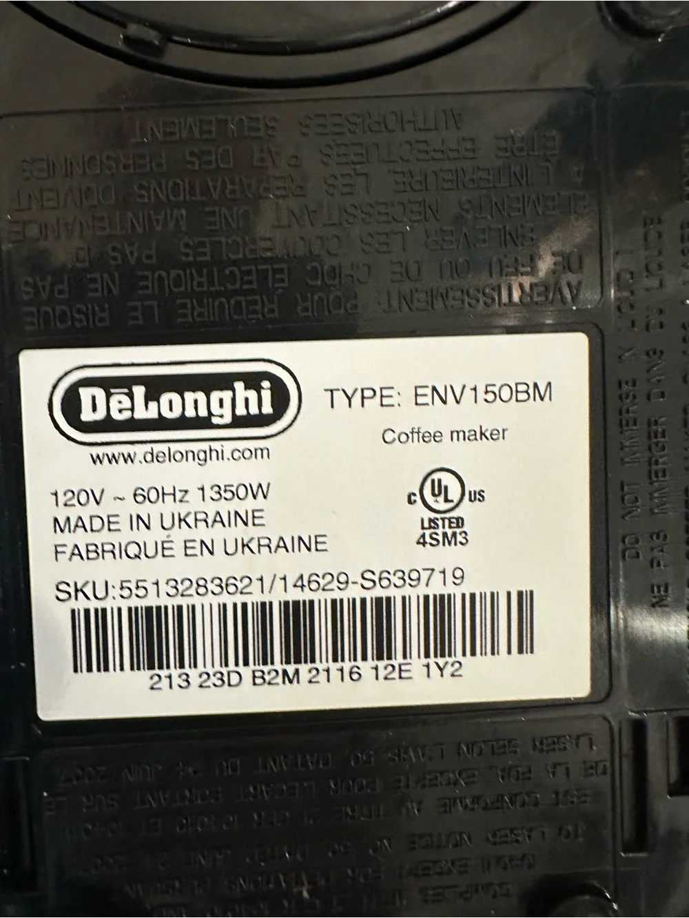 N/A de longhi